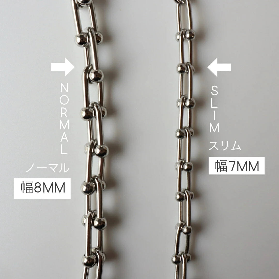 N102 stainless hard chain bracelet