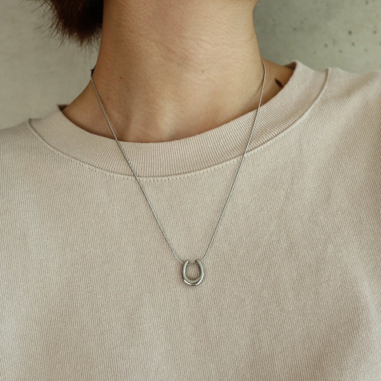 N025 stainless nuance pendant