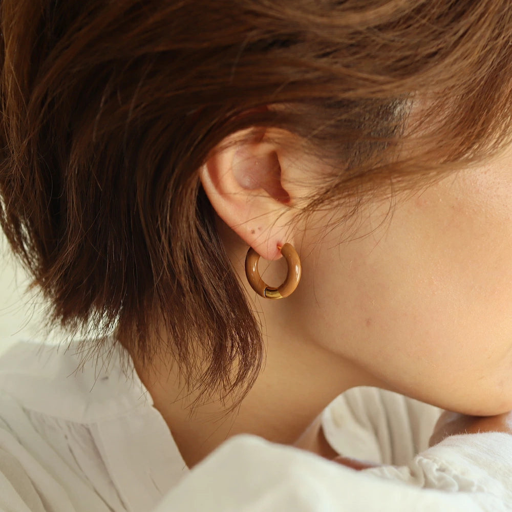 P322 stainless resin coating hoop pierce