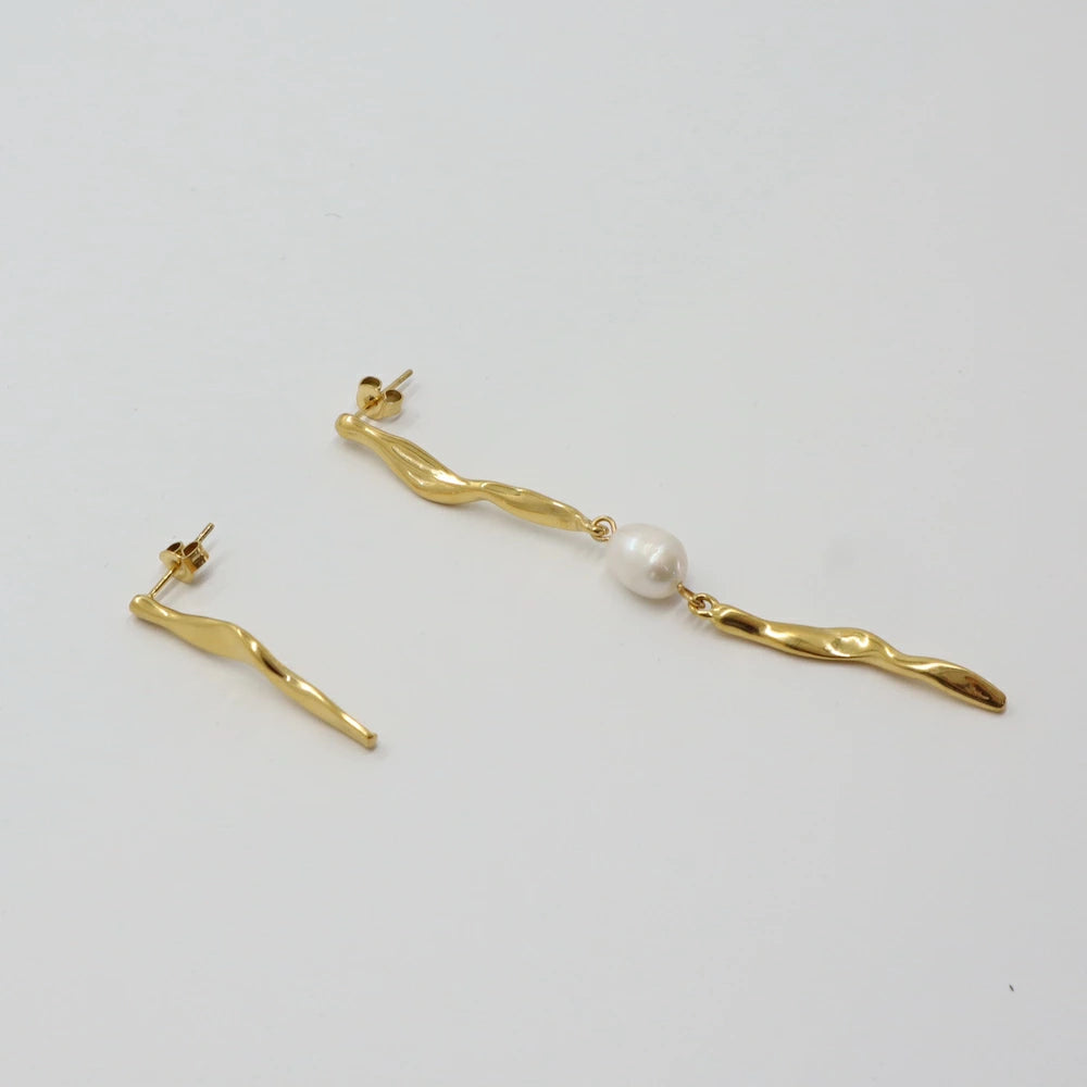 P327 stainless asymmetry pearl sand pierce