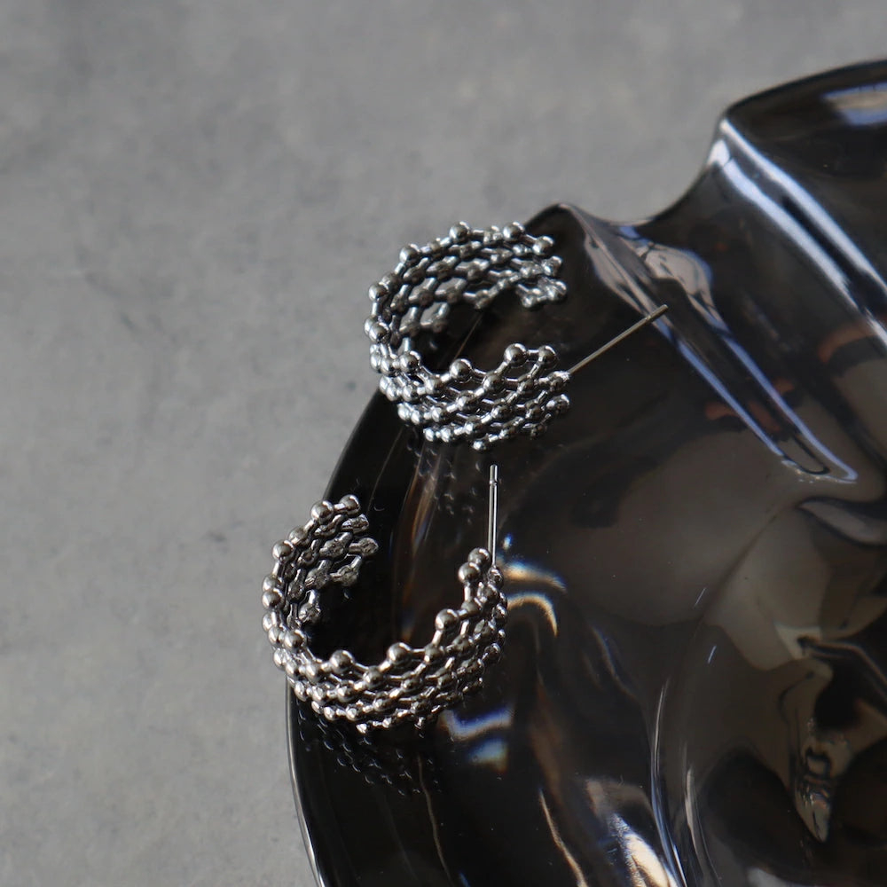P282 stainless metal ball oversized pierce