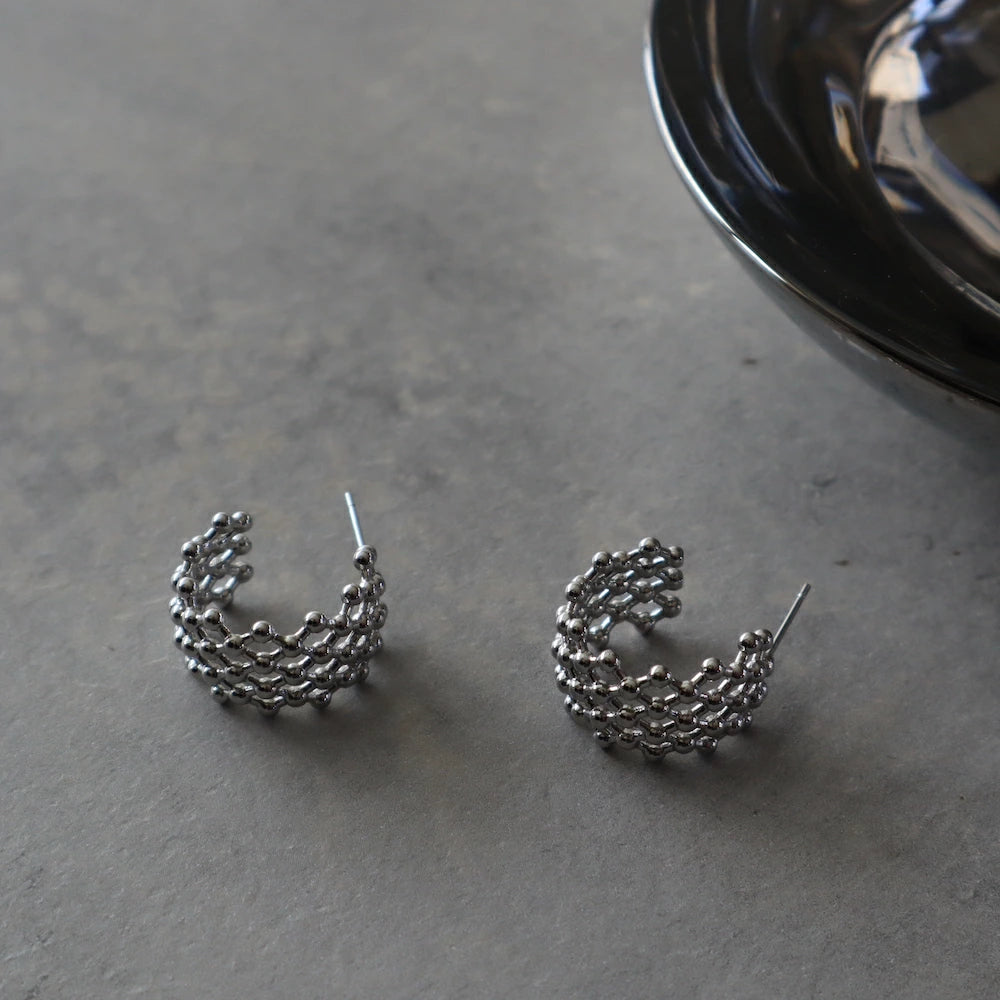 P282 stainless metal ball oversized pierce