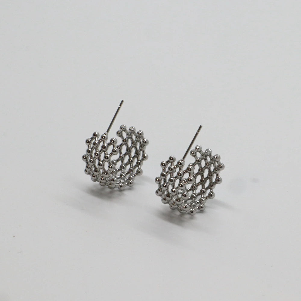 P282 stainless metal ball oversized pierce