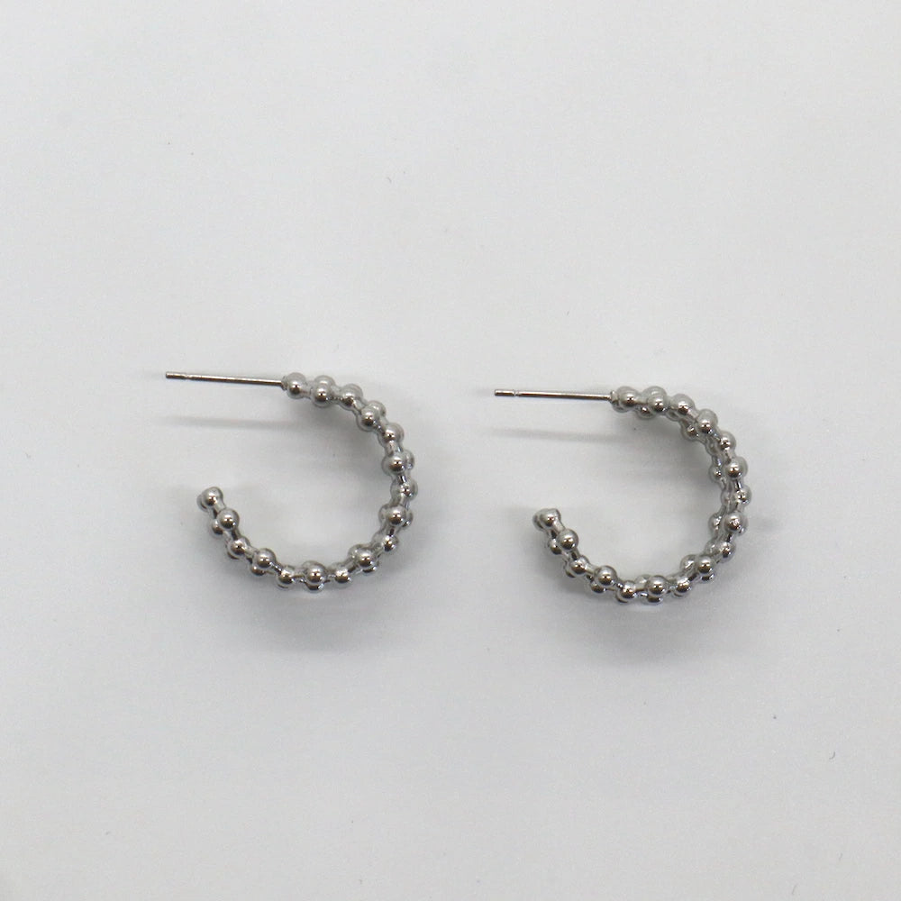 P282 stainless metal ball oversized pierce