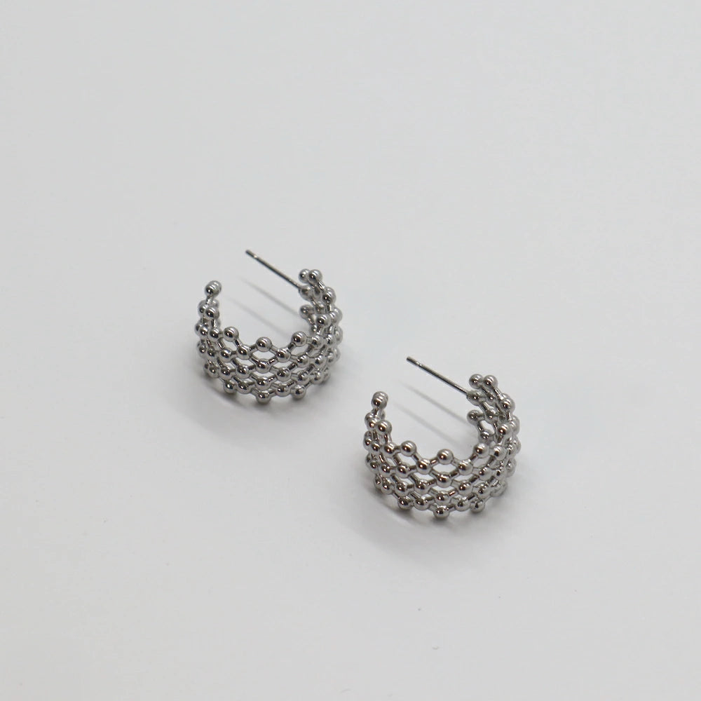 P282 stainless metal ball oversized pierce