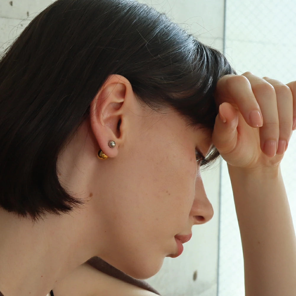 P290 stainless bicolor metal ball pierce
