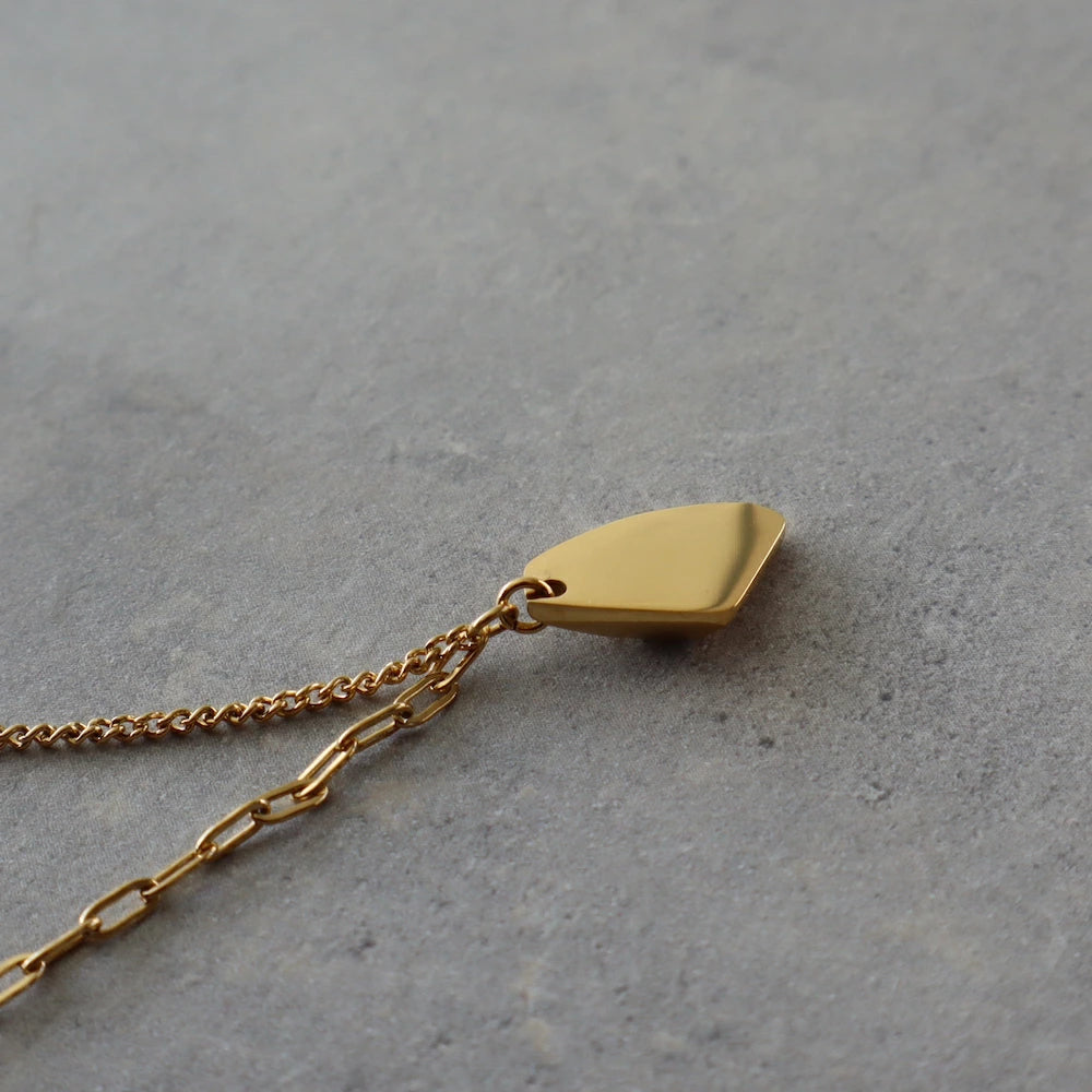 N045 stainless piece pendant