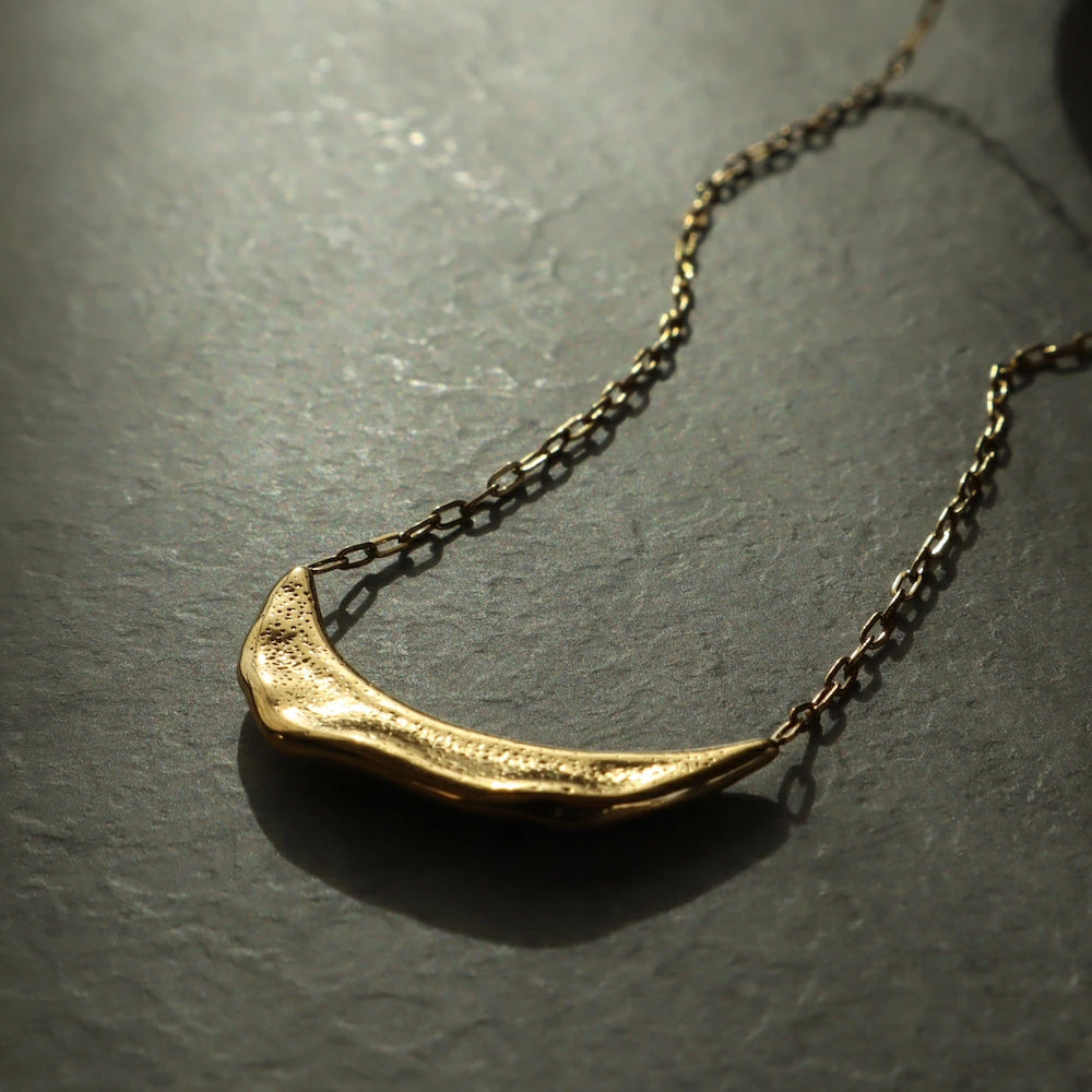 N046 stainless curve pendant