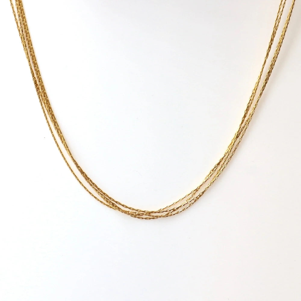 N041 stainless lots of chains necklace