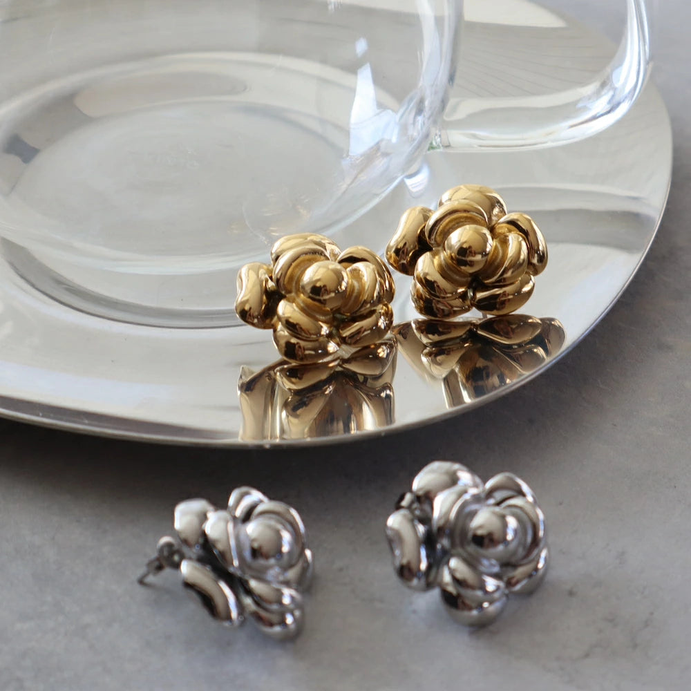 P181 stainless flower metal pierce
