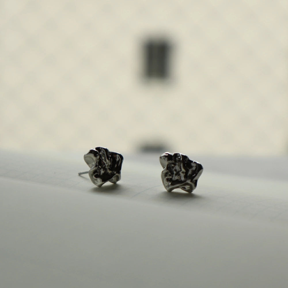 P177 stainless texture simple pierce