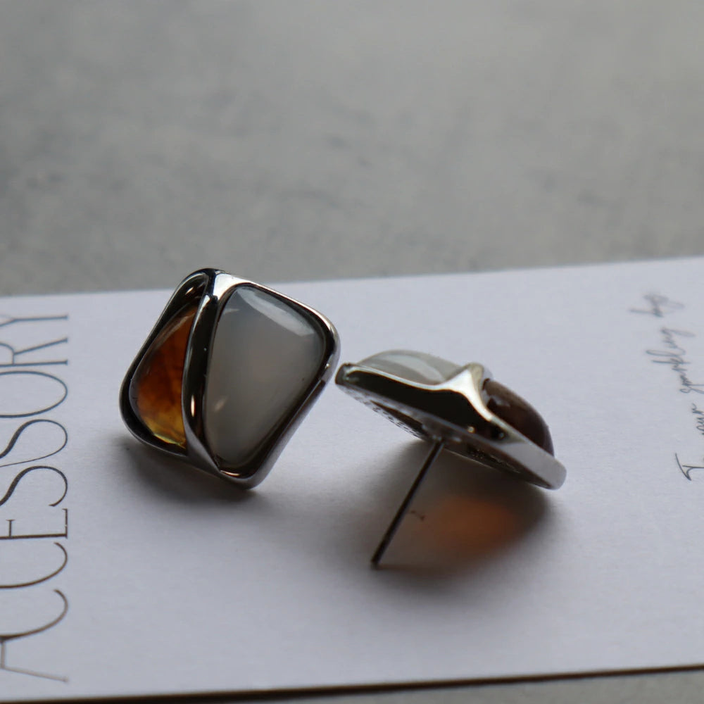 P179 stainless 2color square pierce