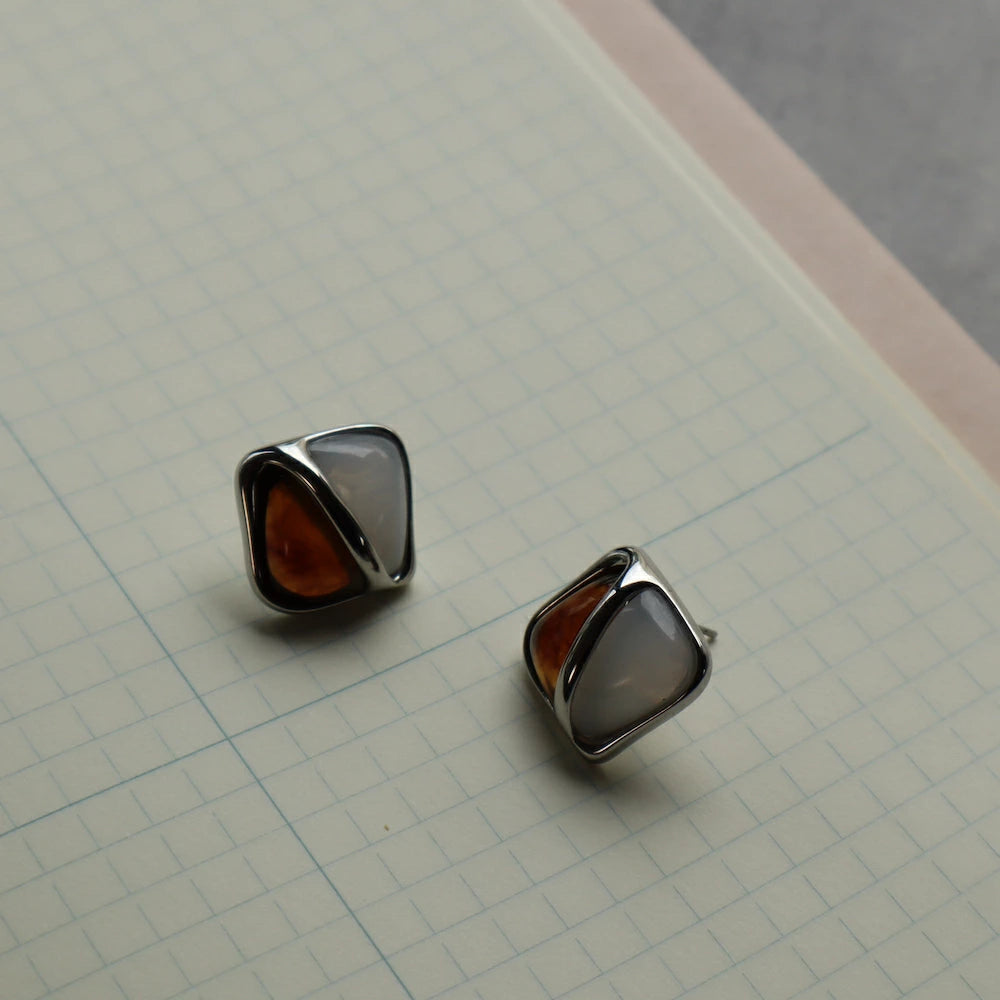 P179 stainless 2color square pierce