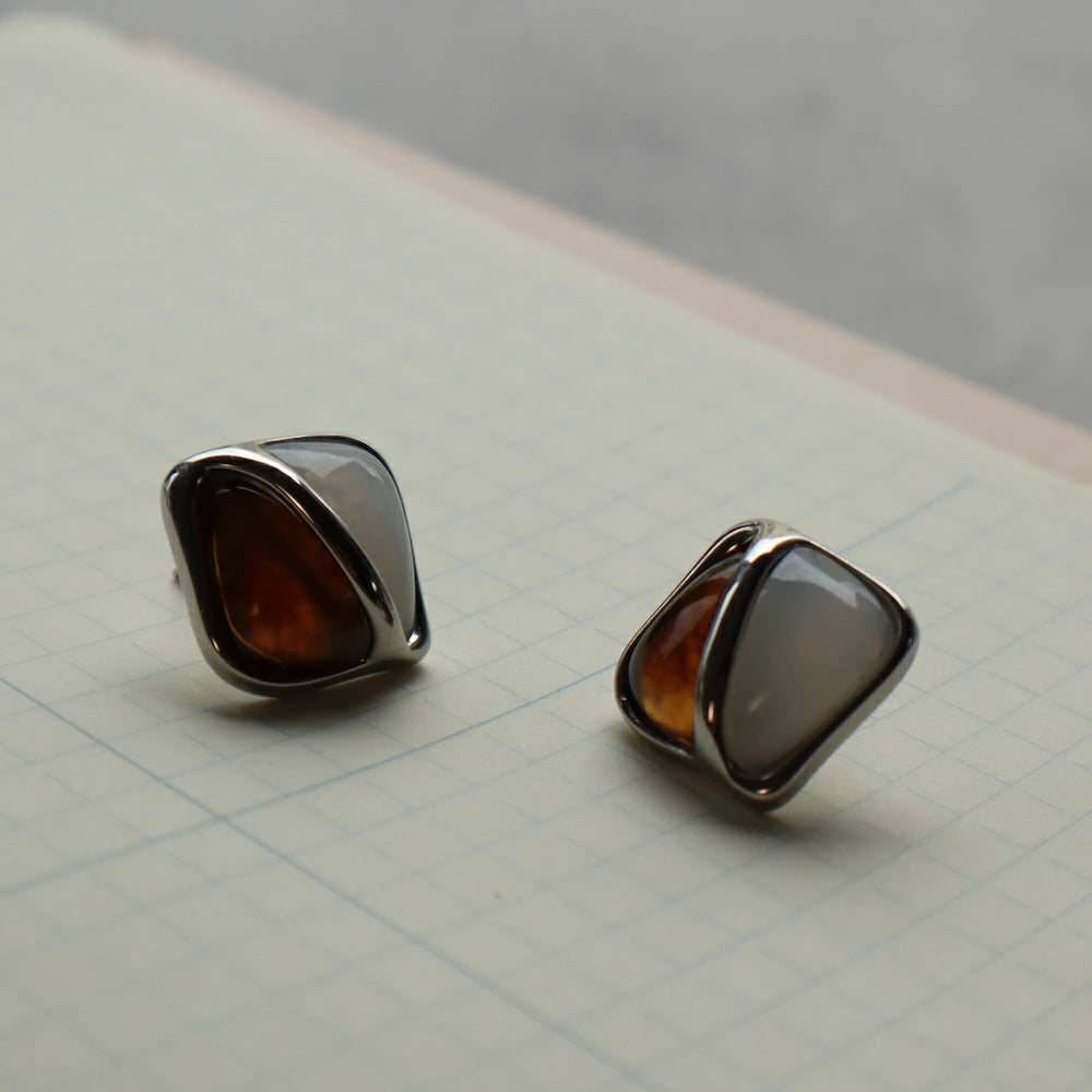 P179 stainless 2color square pierce