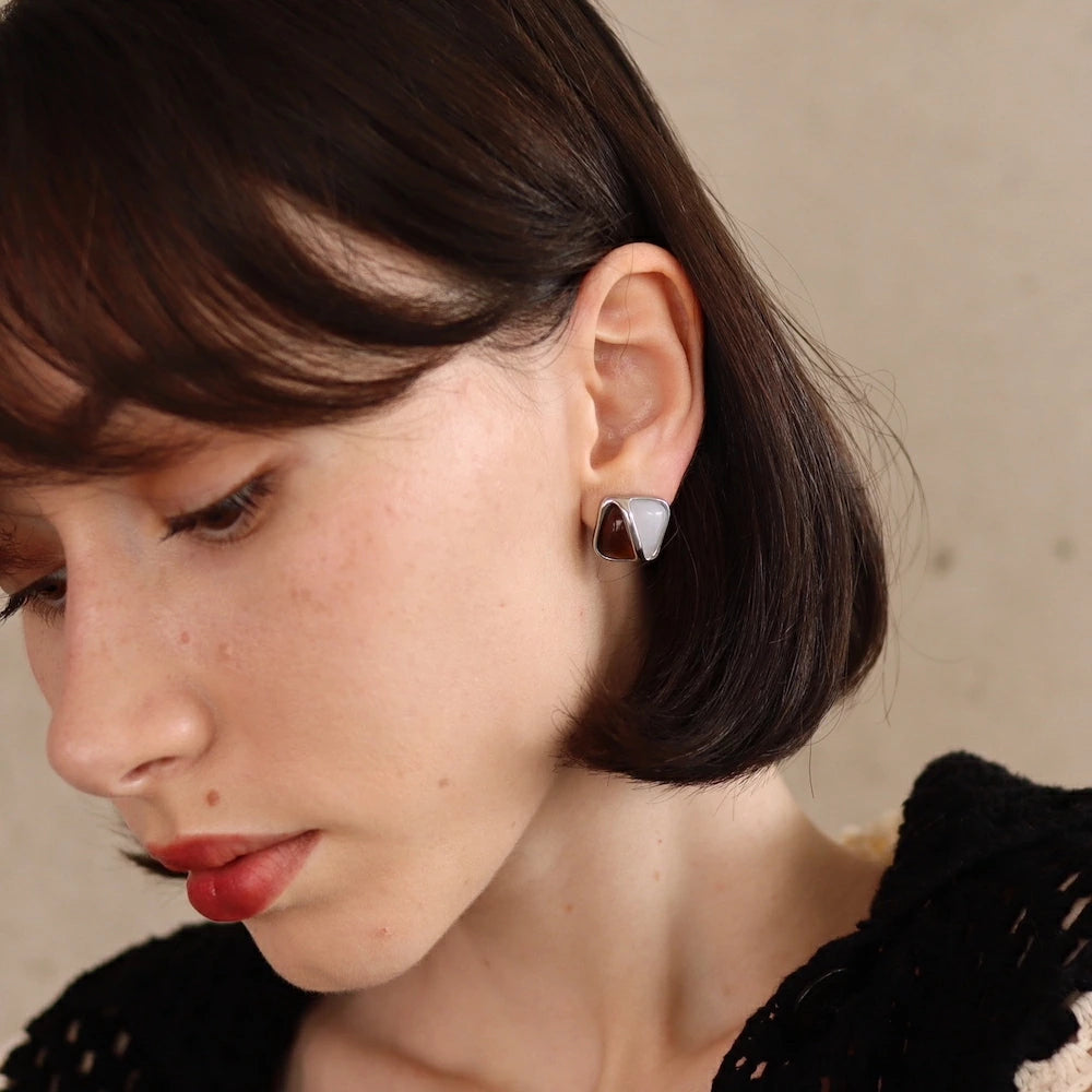 P179 stainless 2color square pierce