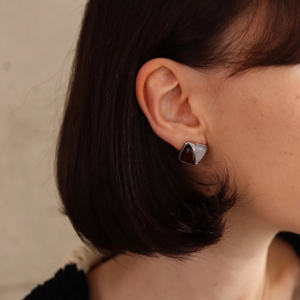 P179 stainless 2color square pierce