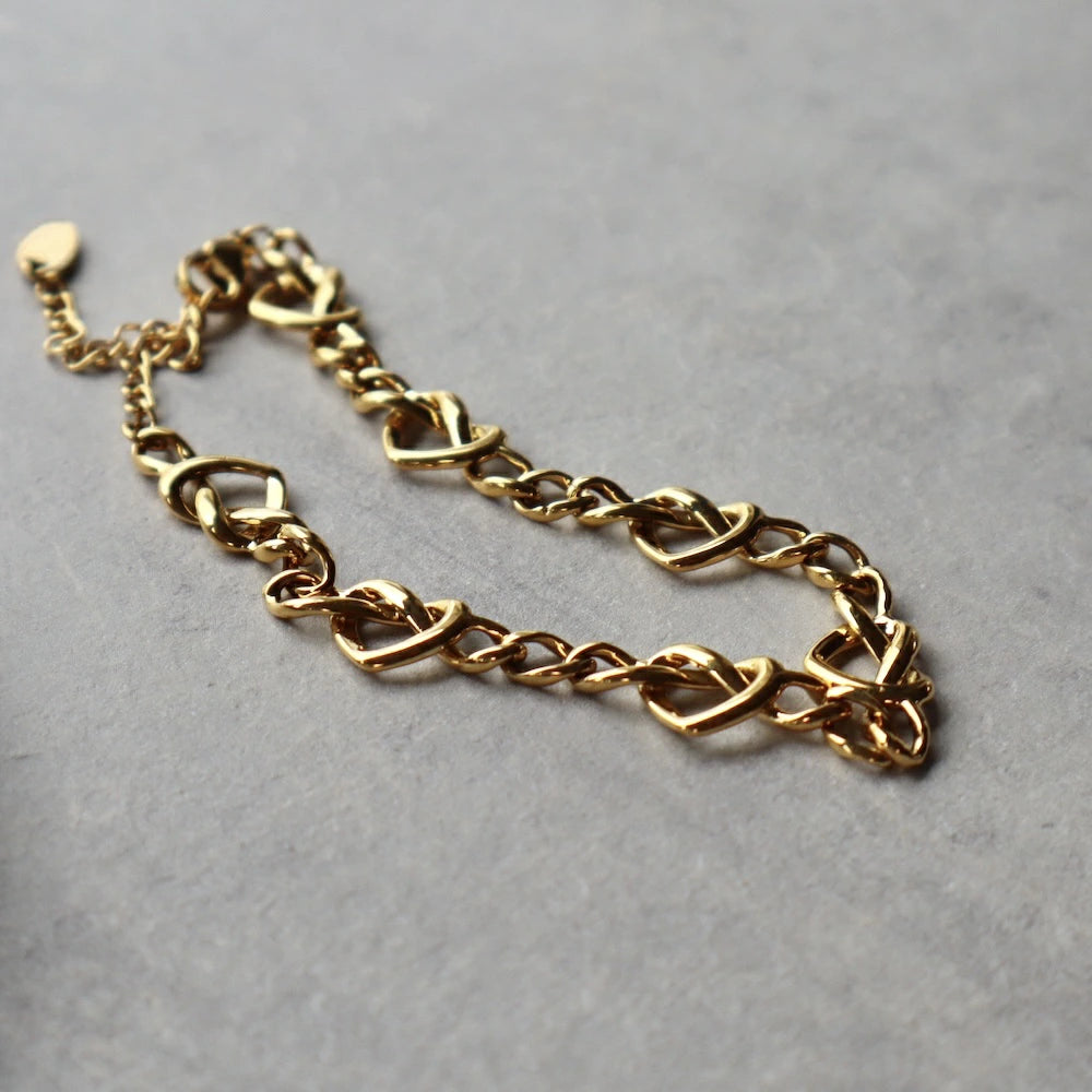 N123 stainless 3type chain bracelet