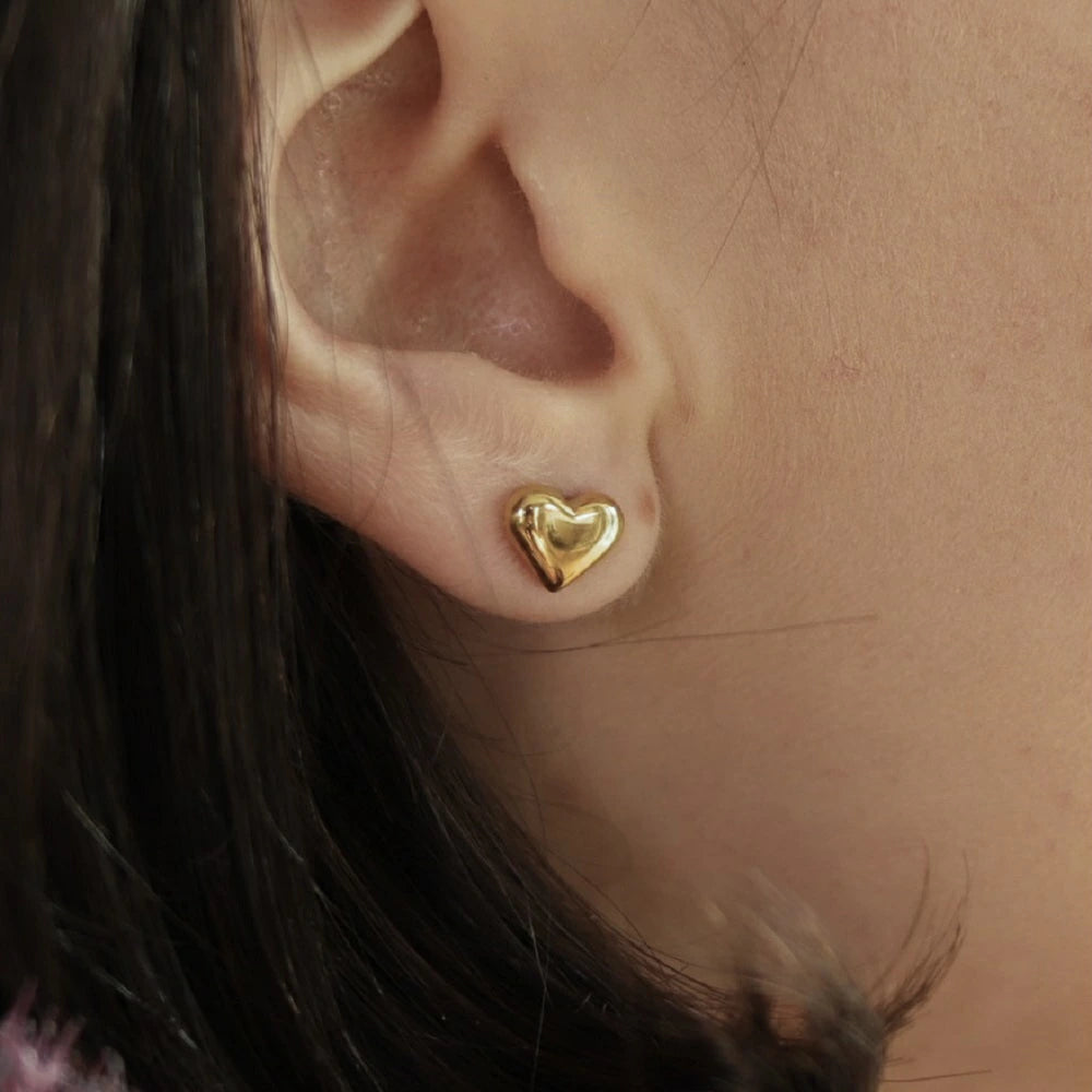 P072 stainless heart minimum pierce