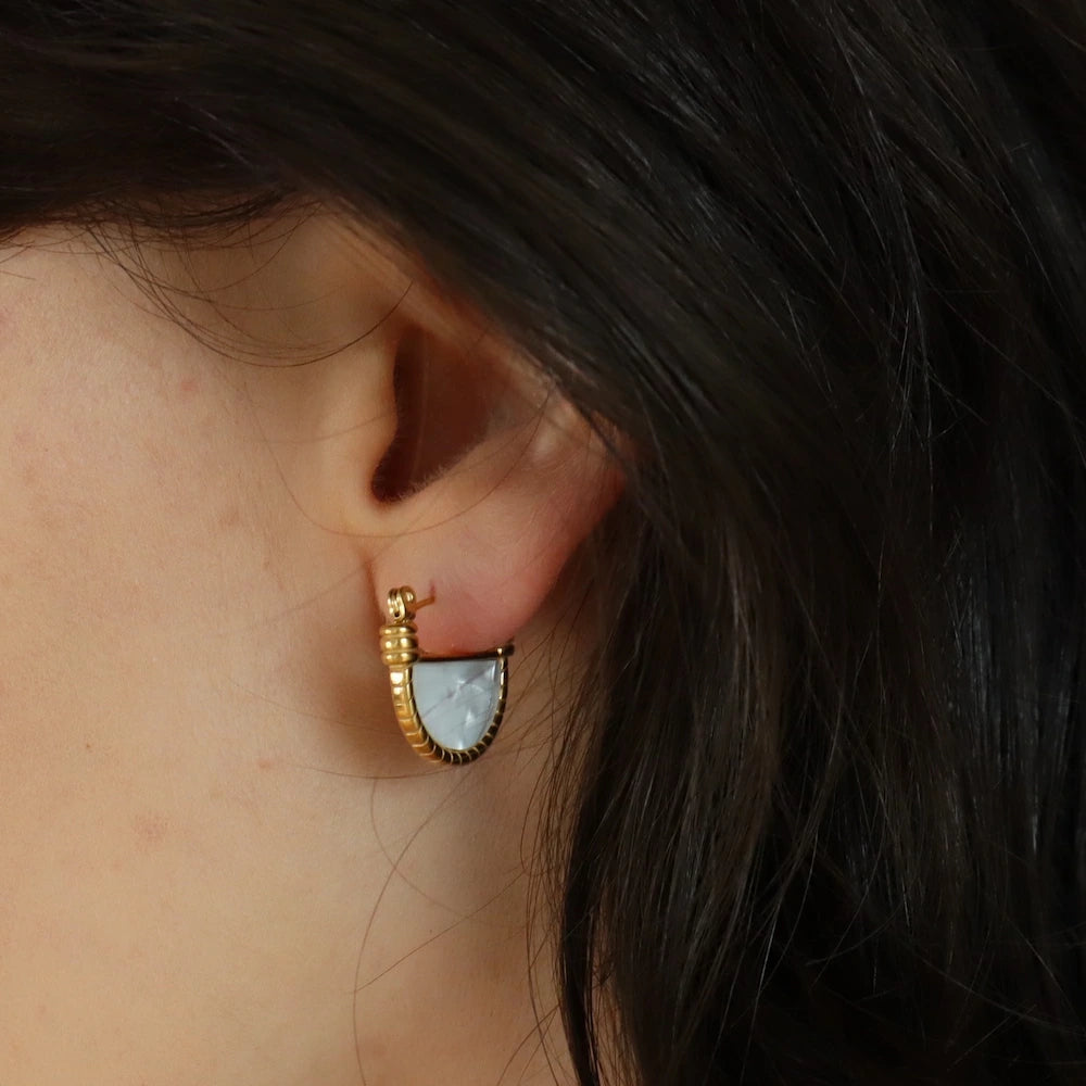 P115 stainless fan shape shell pierce