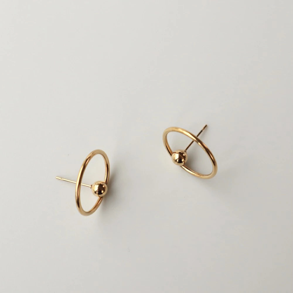 P074 stainless circle pierce
