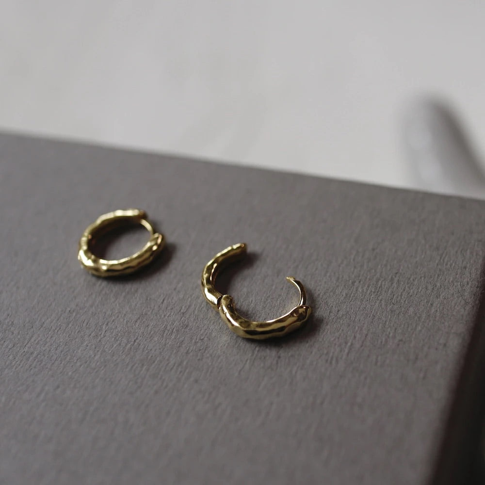 P023 Pierce Silver Gold Minimal Gift Stylish Ladies