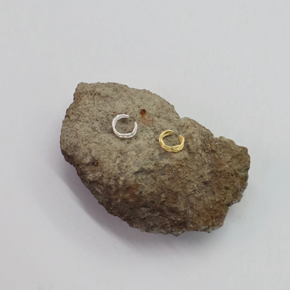 C140 silver925 lace earcuff
