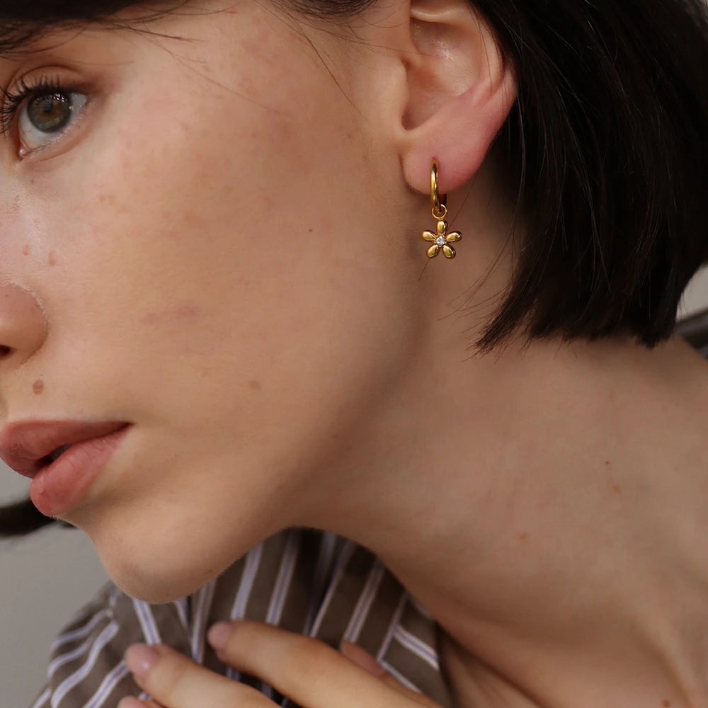 P367 stainless 2style hoop pierce