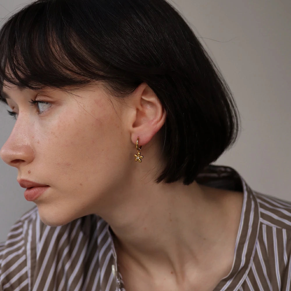 P367 stainless 2style hoop pierce
