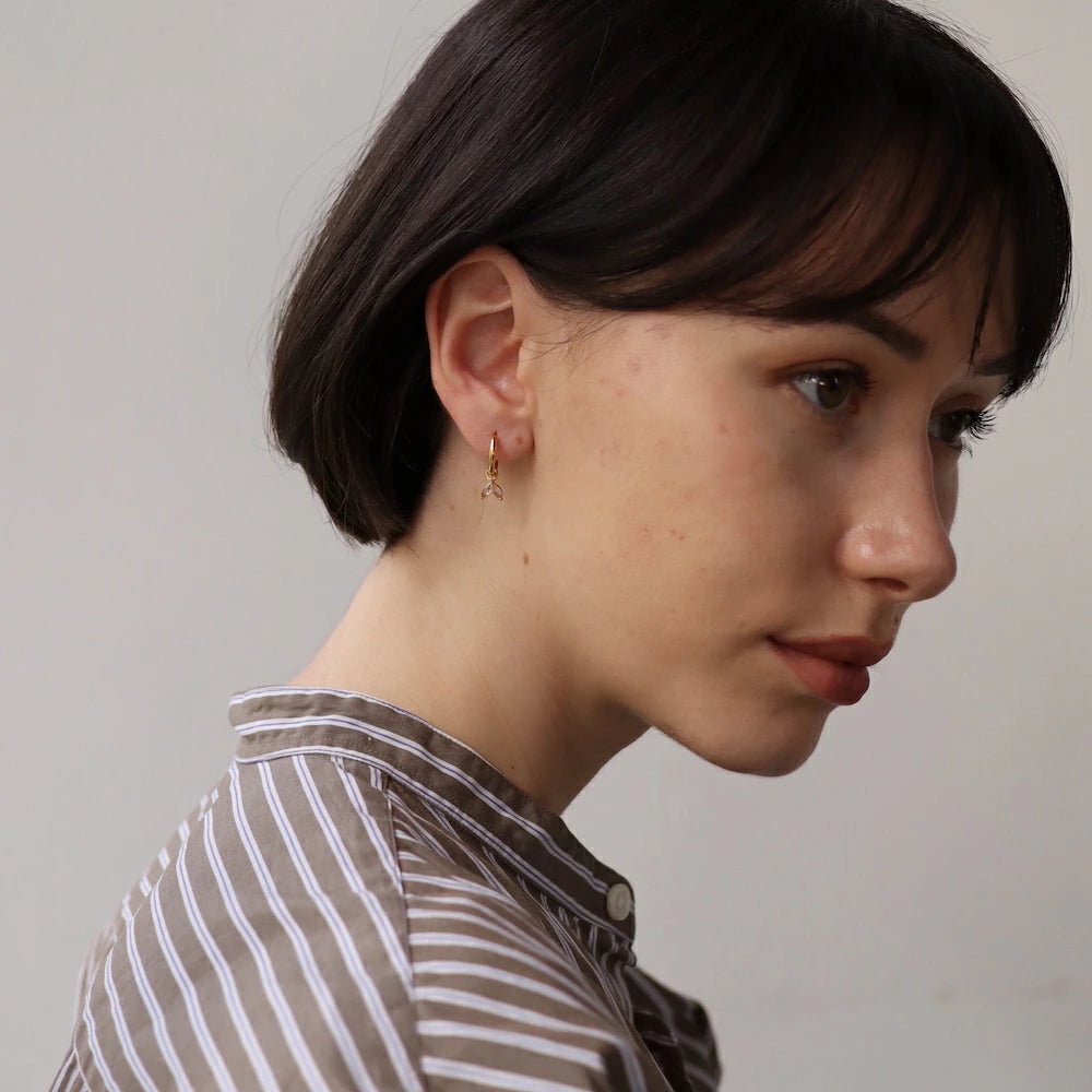 P367 stainless 2style hoop pierce