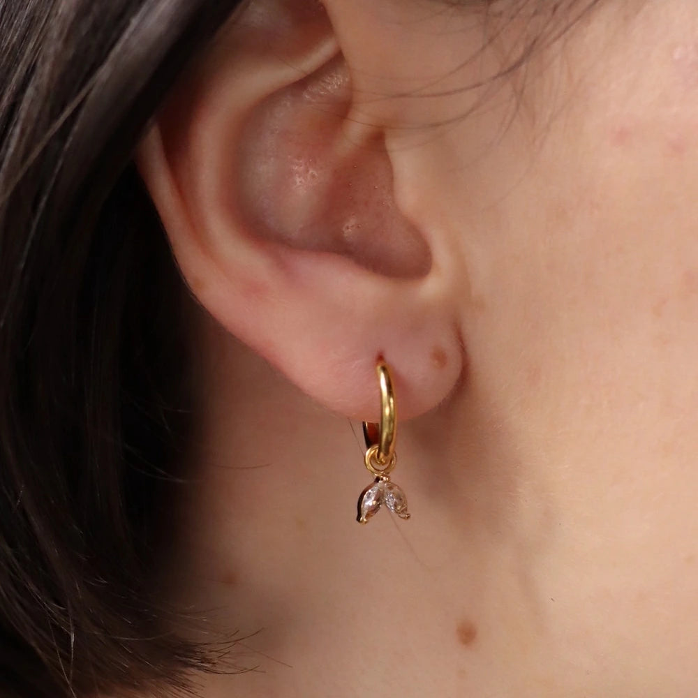 P367 stainless 2style hoop pierce
