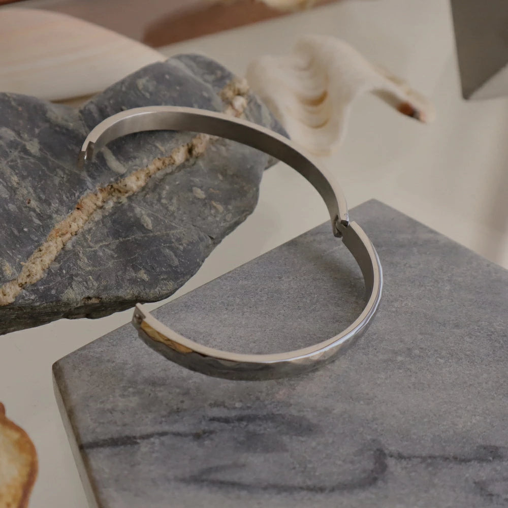 N192 stainless simple casual bangle