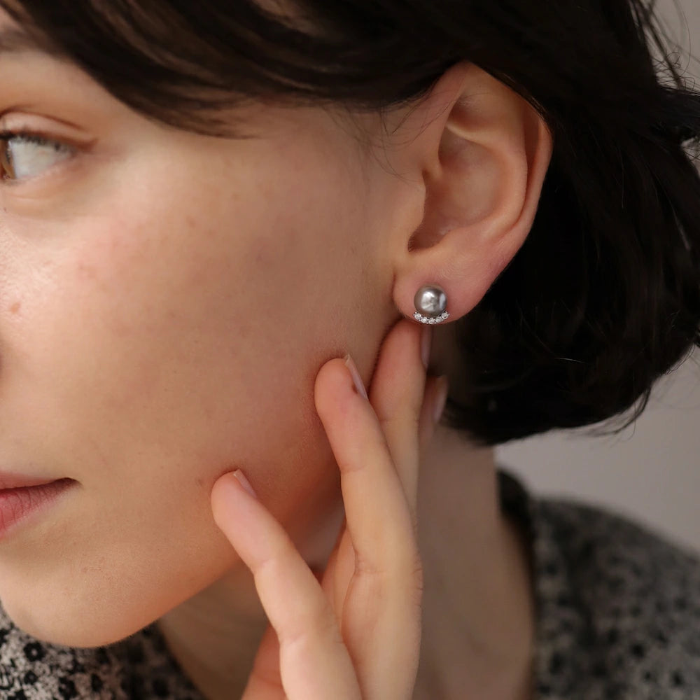 P386 stone line pearl pierce