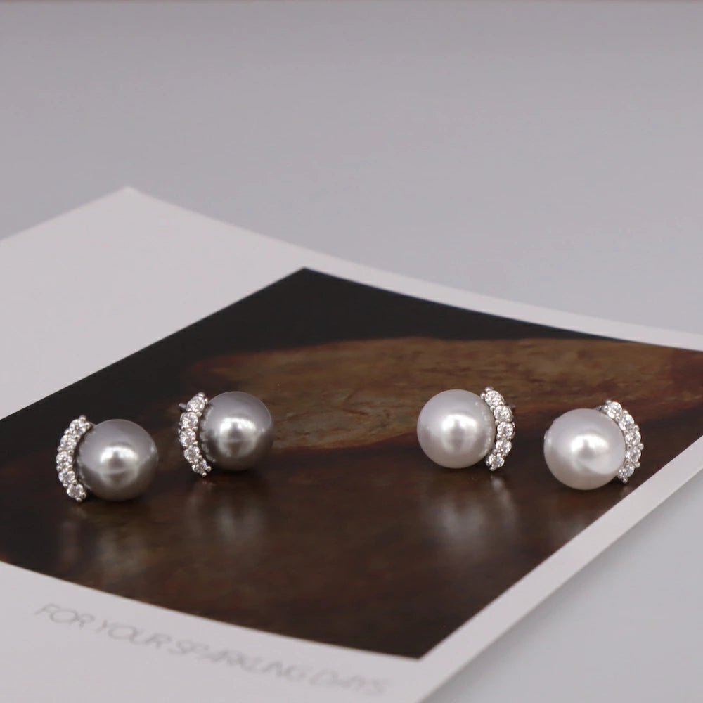 P386 stone line pearl pierce