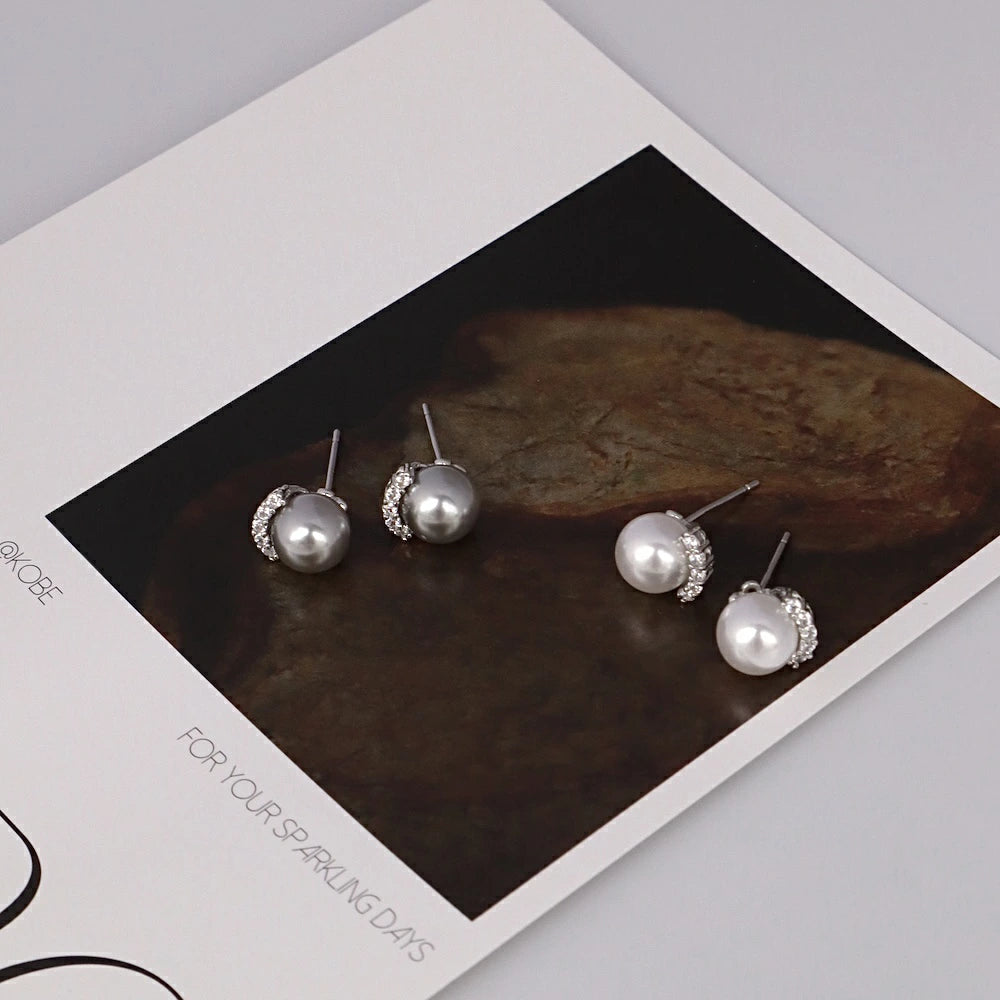 P386 stone line pearl pierce