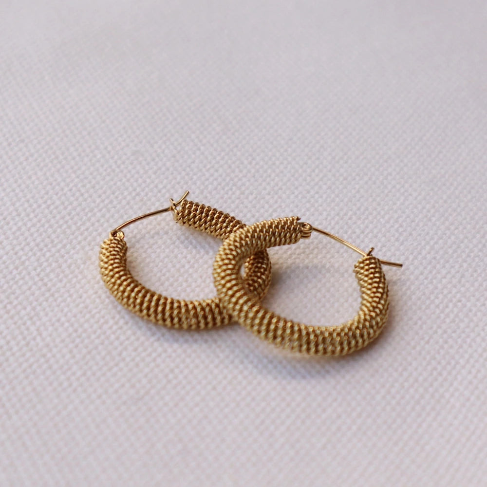 P411 stainless oversized mesh hoop pierce