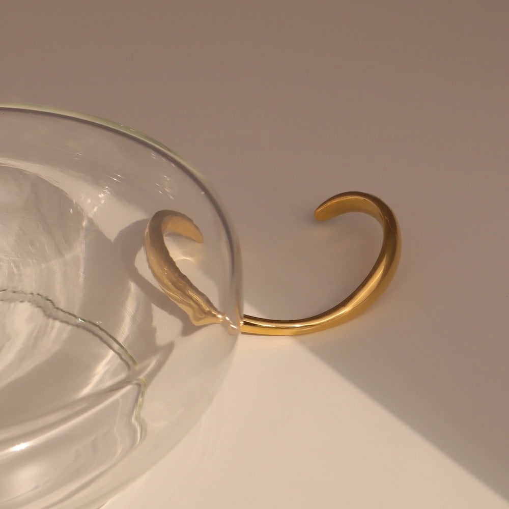N213 stainless plump oversized bangle