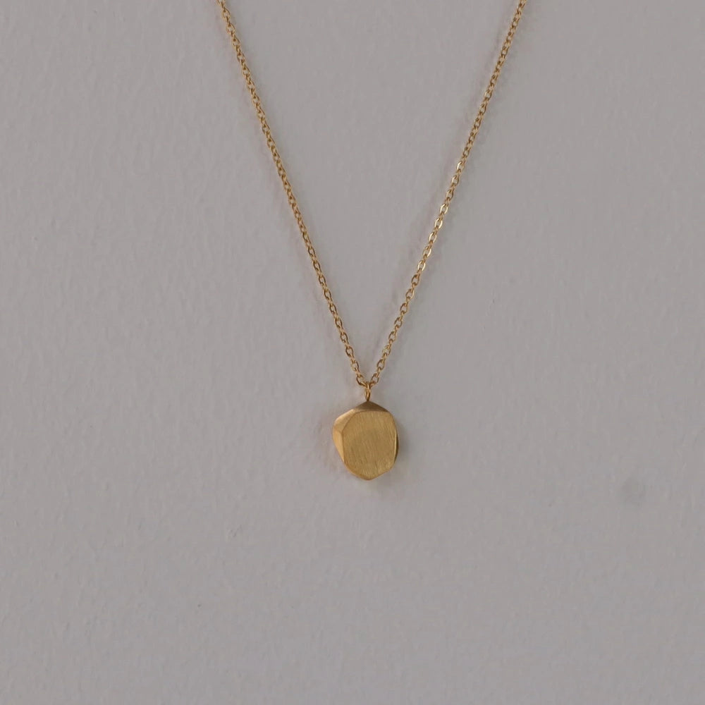 N089 stainless rough pendant