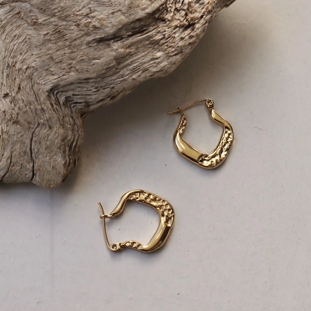 P298 stainless classic hoop pierce