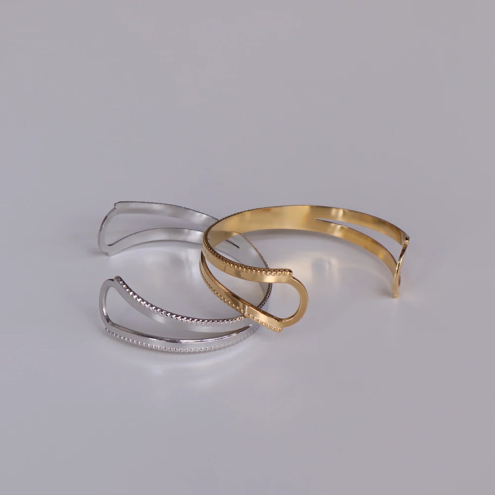 N220 stainless vintage like bangle