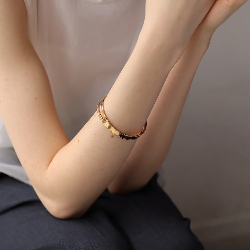 N220 stainless vintage like bangle