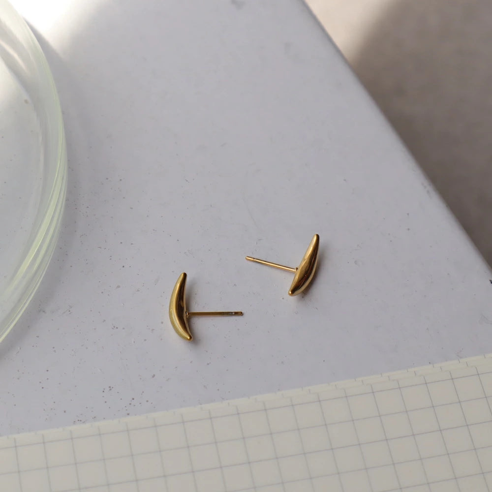 P336 stainless crescent moon pierce