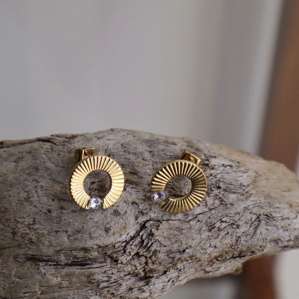 P418 stainless circle zirconia pierce
