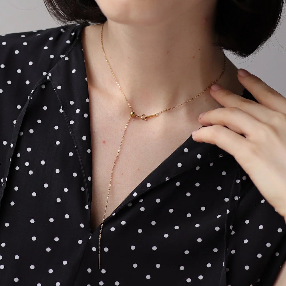 N225 stainless adjust free chain necklace