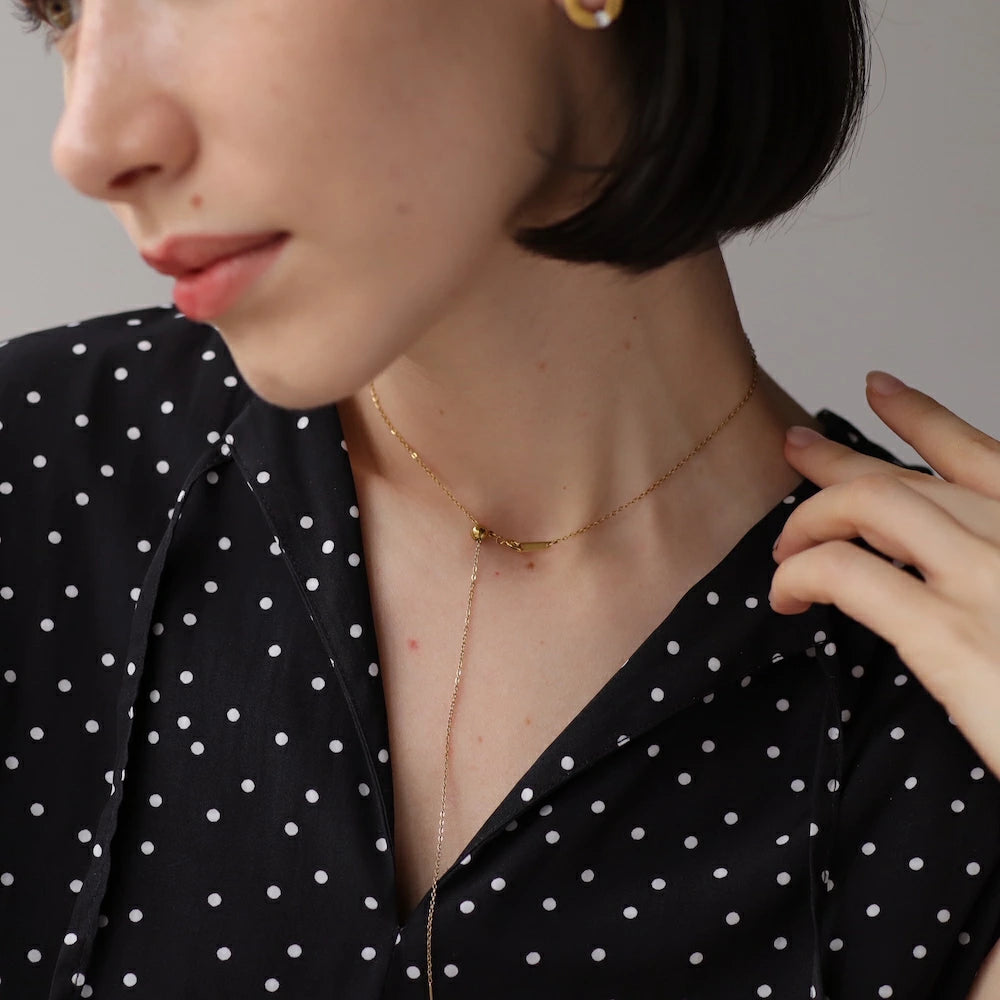 N225 stainless adjust free chain necklace