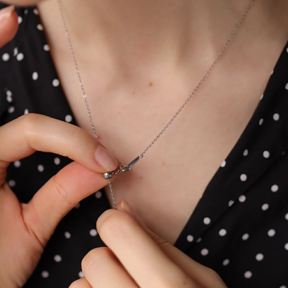 N225 stainless adjust free chain necklace
