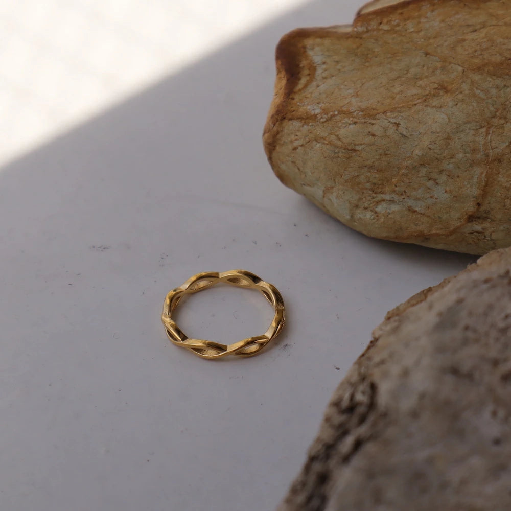 R079 stainless twist ring