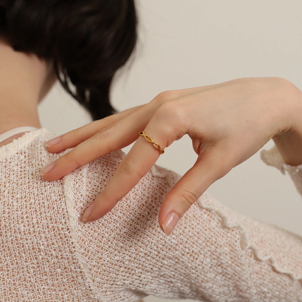 R079 stainless twist ring