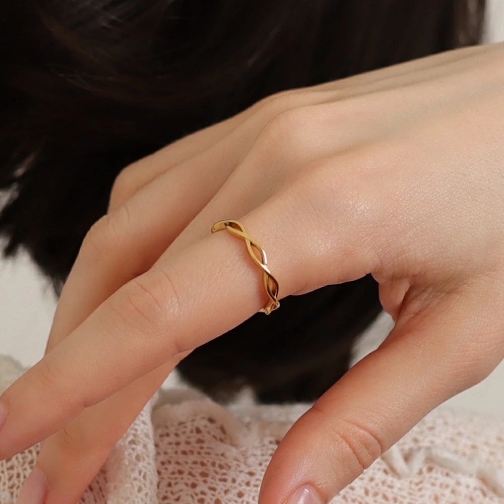 R079 stainless twist ring