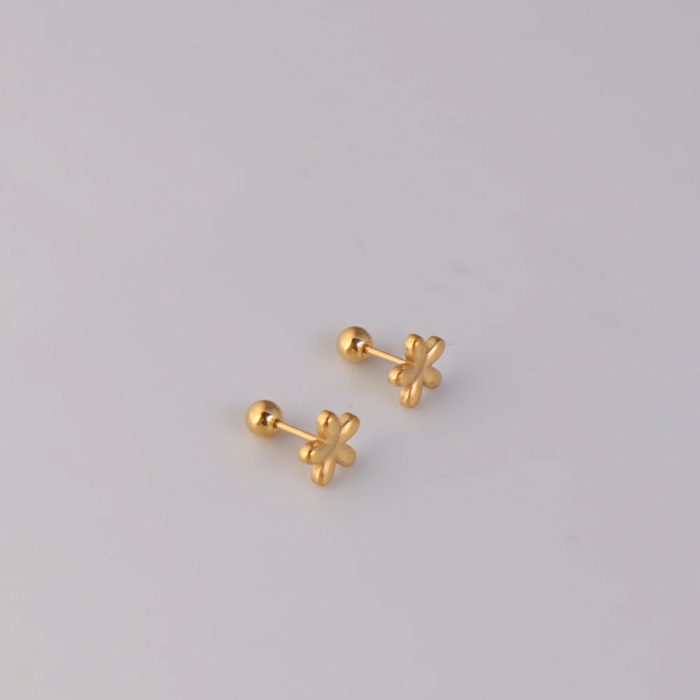 P425 stainless flower screw catch pierce
