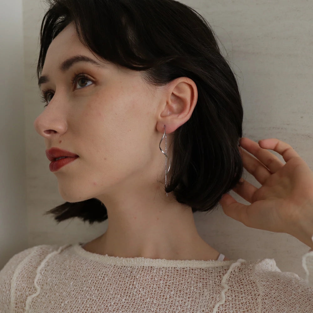 P426 stainless wave long American pierce